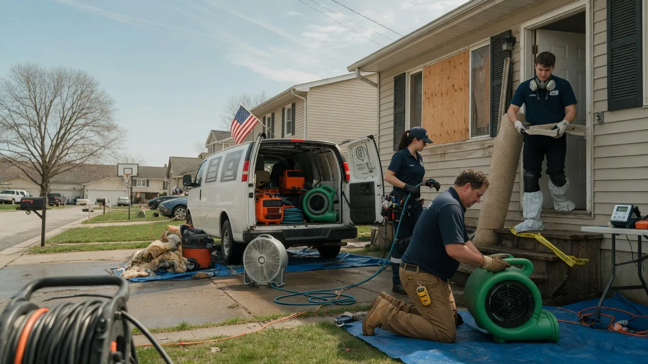 Water Damage Restoration in Stump Creek, PA near me
